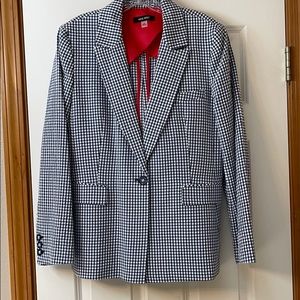 Blazer navy and white